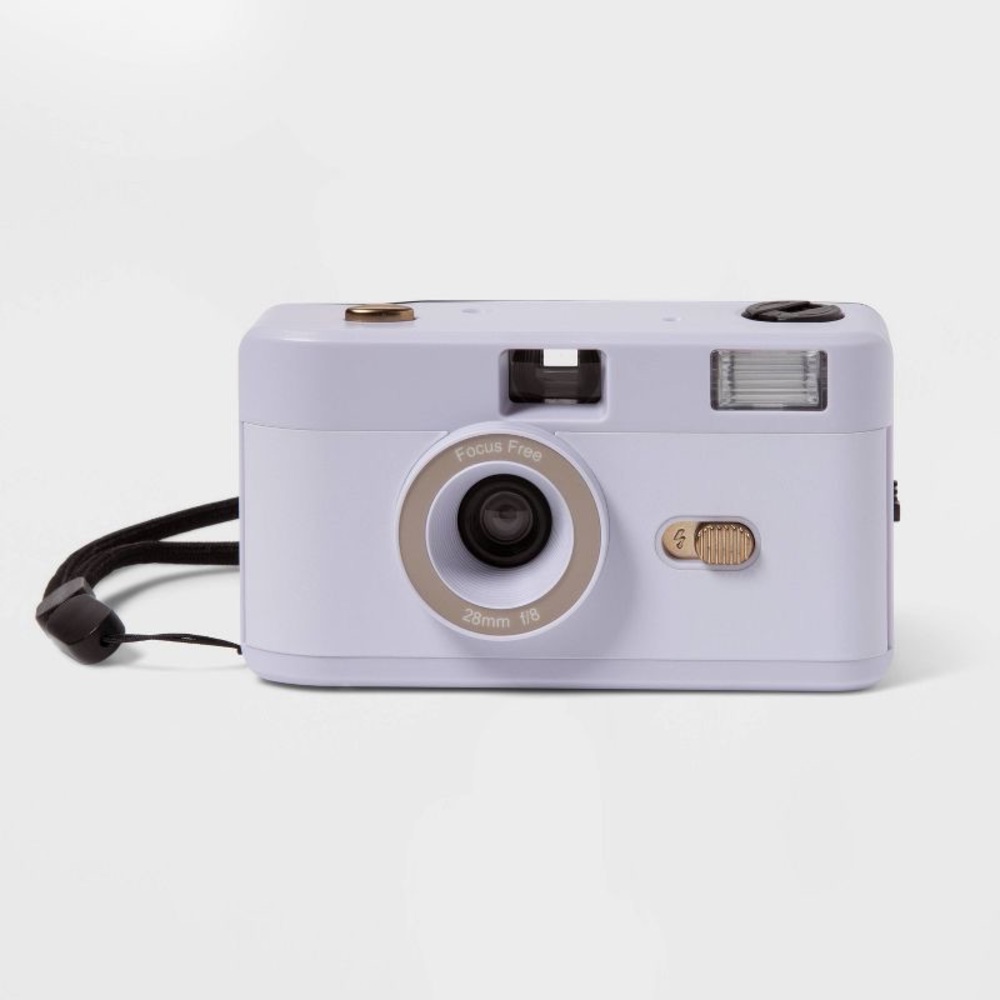 35mm Film Camera with Built-in Flash